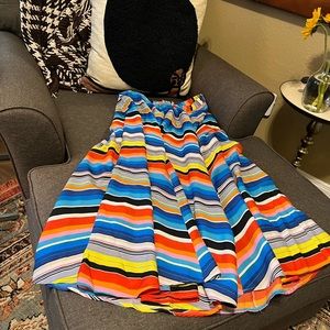 Flirty colorful spring skirt by Spense